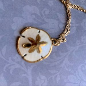 Sand dollar necklace